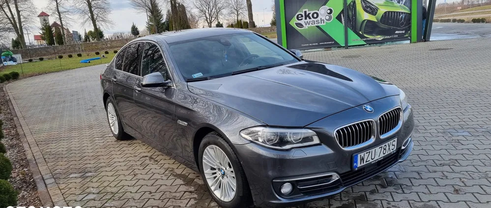 żuromin BMW Seria 5 cena 75000 przebieg: 250000, rok produkcji 2015 z Żuromin